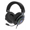 GENESIS Neon 764 Sluchátka s mikrofonem Kabel Přes hlavu Hraní USB Typ-A Černá