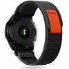 TECH-PROTECT NYLONOVÝ REMIENOK PRE GARMIN FENIX 5 / 6 / 6 PRO / 7 ČIERNO-ORANŽOVÝ