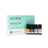 Darčekový set esenciálnych olejov Alteya Organics 4x5 ml