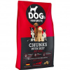 Happy Dog Favorit Chunks with beef 15 kg
