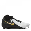Nike Phantom Luna II Academy Firm Ground Football Boots White/Blk/Gold 9.5 (44.5)