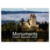 Monuments of Czech Republic 2026 (Wall Calendar 2026 DIN A4 landscape), CALVENDO 12 Month Wall Calendar