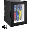 Guzzanti GZ 44G, Minibar s chladničkou, Voľne stojaci, Čierna, 40 L, B, 164 kWh
