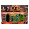 Herná figúrka - Big Sada Minecraft Crepper Enderman TnT číslach (Herná figúrka - Big Sada Minecraft Crepper Enderman TnT číslach)