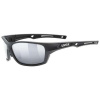 UVEX SPORTSTYLE 232 P ČIERNE MATNÉ / POLAVISION ZRKADLO STRIEBORNÉ
