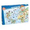 Djeco Pozorovacie puzzle Zvieratá Zeme - Animals of the earth