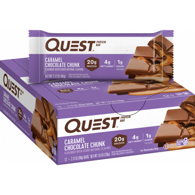 Quest Nutrition Quest Protein Bar 60g Caramel Chocolate Chunk