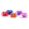Nuby klasický oválny masážny cumlík 0-6m- Ružový, 0048526058167
