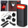 Zadná cyklistická lampa s radarom Bluetooth USB C ANT+ Cycplus L7