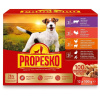 Propesko kapsička pes kura/jahňa, morka, králik/mrkva, hovädzie 12 × 100 g