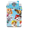 Chlapčenské posteľné obliečky požiarnik PAW PATROL Team 100x135cm/40x60cm