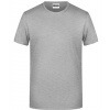 James&Nicholson JN8008 Pánske tričko 8008 Grey Heather XXL