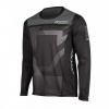 YOKO Motokrosový dres KISA čierna S (Priedušný motokrosový dres s výborným strihom)