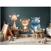drevko UV Set obrazov na stenu Roztomilí kamaráti Rozmer obrazu: 55 x 92 cm, Povrchová úprava: Matná