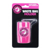 KiwiWalker zásobník na sáčky ružový 10 cm