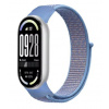 eses Nylonový remienok pre Xiaomi Smart Band 8, 9 a 10 - Modro oranžový