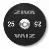 ZIVA XP2 Rubber Black Bumper Disc 25kg olympijský kotúč 50mm