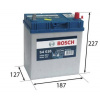 Bosch autobatéria 40Ah, S4 12V 330A, 0 092 S40 180