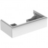 Geberit iCon - Spodná skrinka pod umývadlo, 890x240x477 mm, biela lesklá 840290000
