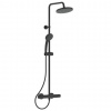 Ideal Standard CeraTherm Sprchový set T25 s termostatom, 20 cm, 1 prúd, čierna A7545XG