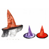 Klobúk čarodejnícky 41x35 cm/3 druhy