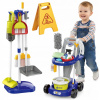 Upratovacia Súprava pre Deti 29v1 Vozík Vysávač s Funkciou Sania Metličky