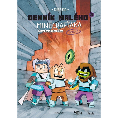 Denník malého Minecrafťáka: komiks 3 | Cube Kid
