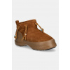 Semišové snehule Moon Boot MB LUNA LOW SUEDE BEADS hnedá farba, 80D2480100 M008 80D2480100.M008 EUR 38