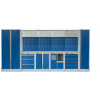 Kvalitný PROFI BLUE dielenský nábytok 4235 x 495 x 2000 mm - MTGS1301AJ