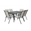 ROJAPLAST Set záhradného nábytku ZWMT-24 záhradný stôl 1 + 6 záhradných stoličiek XT1012C
