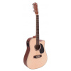 Dimavery DR-612 Western gitara 12-strunová, nature