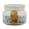Emocio Vonná sviečka v skle Winter Wonderland 100×79 mm so skleneným viečkom