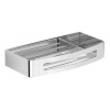 Gedy SMART polica do sprchy, 300x45x128mm, leštený nerez SPH 2417