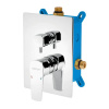 Novaservis METALIA 58 Podomietková batéria BOX58051R,0, 200 × 150 mm, dvojcestná, BOX58051R,0