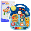 LEAN Toys Interaktívny vzdelávací stôl pre batoľatá Svetlá Zvuky Pastel 6v1