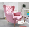 Kreslo Velvet Pink