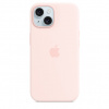 Apple iPhone 15+ Silicone Case with MagSafe Light Pink MXQV3ZM/A