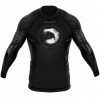 Boxerské rukavice Tapout Stealth 14 oz (Smmash Raven's Long -Sleeed Male Rashguard s dlhými rukávmi)