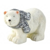 Prodex Ľadový medveď so šálom väčší 23x14 cm 5330