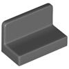 4865b Dark Bluish Gray Panel 1 x 2 x 1 with Rounded Corners (Tmavě modrošedý panel 1 x 2 x 1 se zaoblenými rohy)