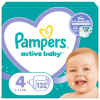 PAMPERS Active Baby Plienky jednorazové 4 (9-14 kg) 132 ks