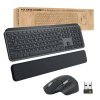 Logitech Master MX Keys Combo for Bussiness klávesnica Obsahuje myš Kancelária RF Wireless + Bluetooth QWERTY US International Grafit (920-010933)