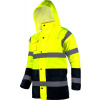 Lahti Pro Hi-vis zateplená bunda, žltá, 