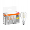 Smart osvetlenie - LED žiarovka 3 ks. E14 4 W = 40 W 470 LM Teplo (LED žiarovka 3 ks. E14 4 W = 40 W 470 LM Teplo)