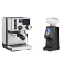 Rancilio Silvia BC PID + Eureka Atom 60, black