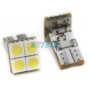 LED AUTO ŽIAROVKA 4 SMD5050 CANBUS, T10