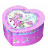 Alltoys Hudobná šperkovnica srdiečko Jednorožci
