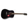Fender CD-60 Dreadnought V3 DS, Walnut Fingerboard, Black