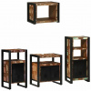 zahrada-XL Sada kúpeľňového nábytku 4 pcs Masívne recyklované drevo 3305675