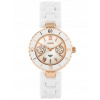 DÁMSKE HODINKY LONGBO - CHANNEL - white/gold (zx610a)